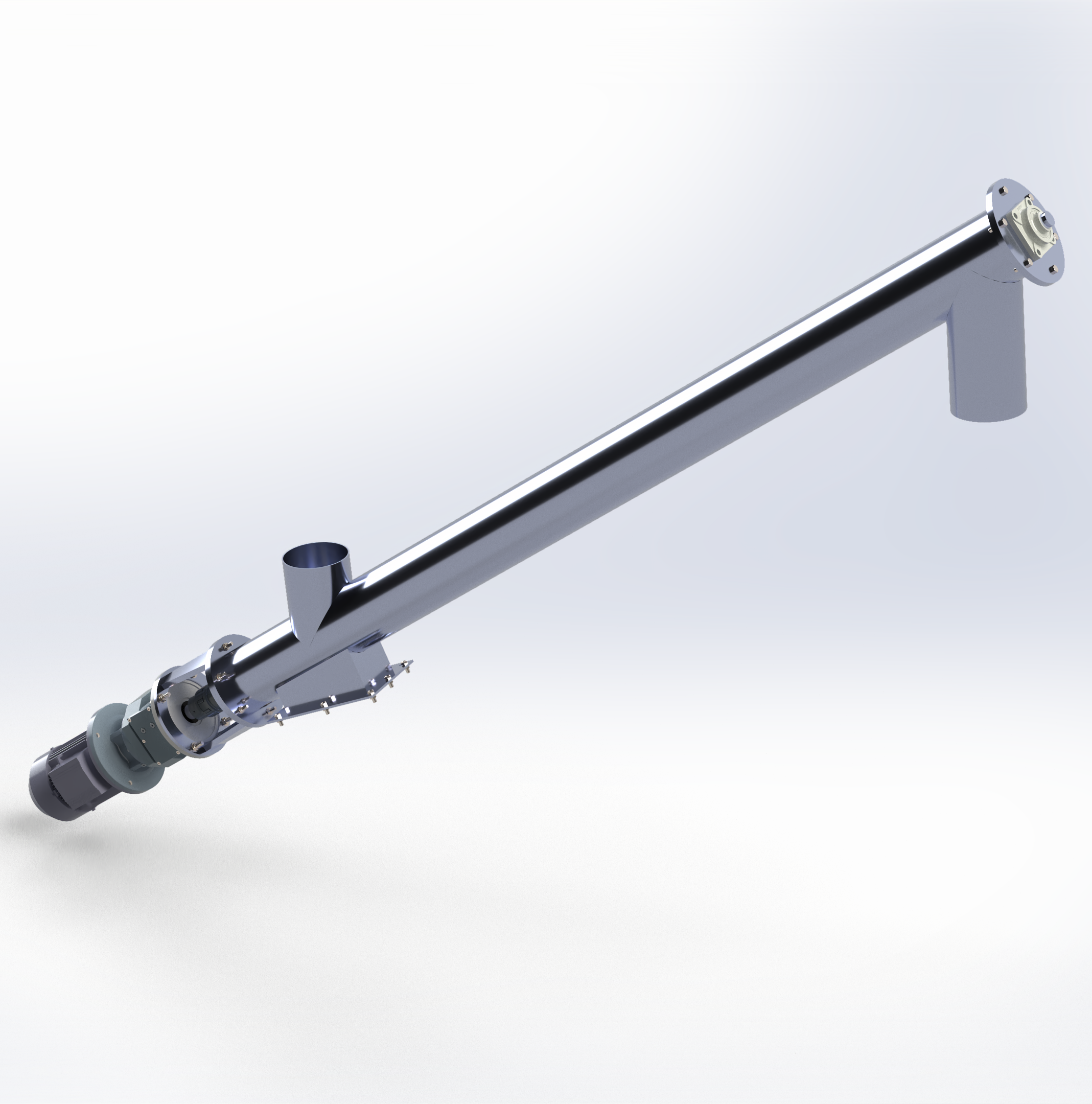 Trasnportador de tornillo sinfín